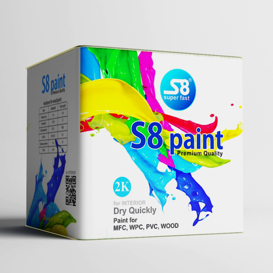 Bao bì thùng S8 PAINT vuông loại 8kg